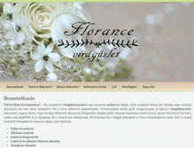 Tablet Screenshot of florancevirag.hu